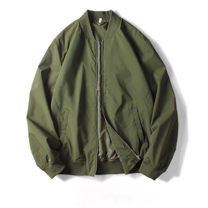 Unisex MA-1 Pilot Jacket - Vintage Aviator Style - Image 1