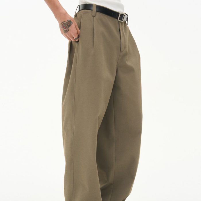Men's Easy-Care Straight Leg Trousers - Lightweight & Wrinkle-Resistant - Image 1