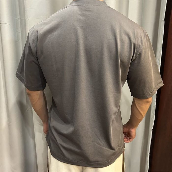 Men's 2025 Heavyweight Short Sleeve Tee - Vintage Relaxed Fit - Image 3